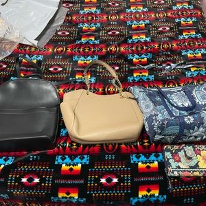 Universal Thread Backpack, Michael Kors Purse, Vera Bradley wallet and purse.